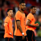 ROTTERDAM, NETHERLANDS - JUNE 03: Cody Gakpo of Netherlands looks on during the international friendly match between Netherlands and Algeria at De Kuip on June 03, 2026 in Rotterdam, Netherlands. (Photo by Dean Mouhtaropoulos/Getty Images)